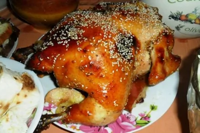 Курица в медовом соусе