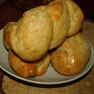 Творожные булочки бездрожжевые
