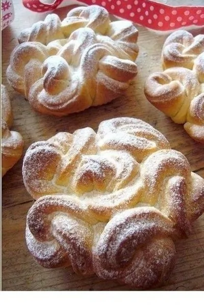 Воздушные кружевные булочки