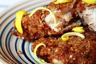 Рыба в орехах