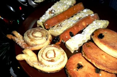 Быстрое ванильное печенье в сахарной пудре