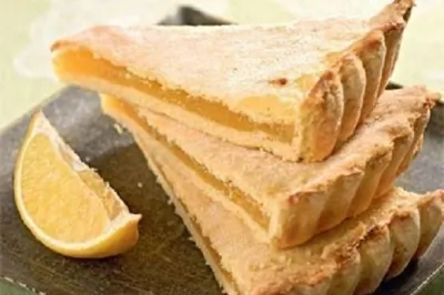 Лимонный нежный пирог