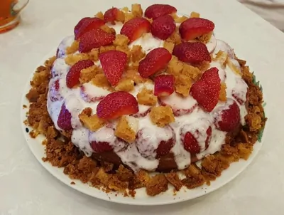 Торт «Клубника»