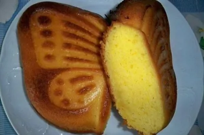 Апельсиновый кекс на скорую руку