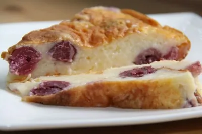 Вишневая запеканка