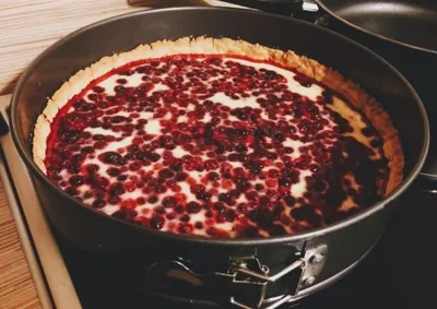 Ягодный тарт