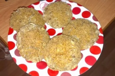 Вегетарианские котлеты с сыром