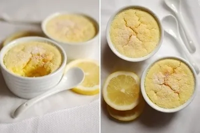 Быстрый лимонный пудинг