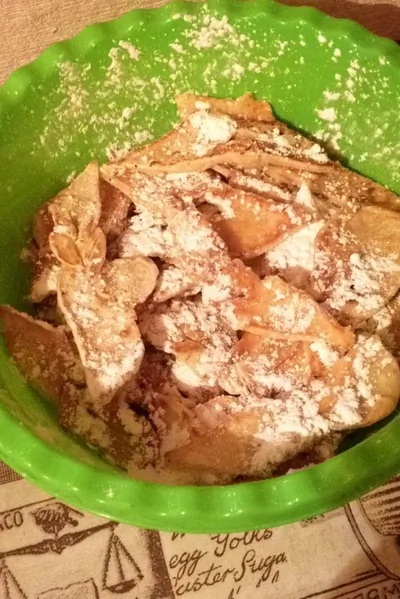 Хворост с обезжиренным кефиром