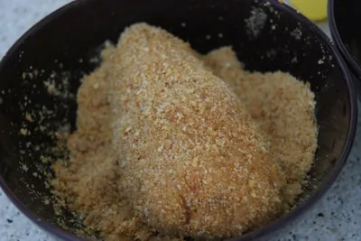 Котлета по киевски на сливочном масле