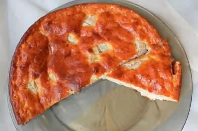 Воздушная творожно-банановая запеканка