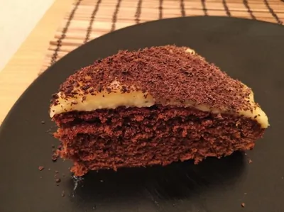 Шоколадный торт с апельсиновым кремом