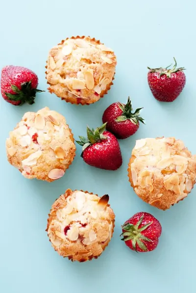 Клубничные маффины