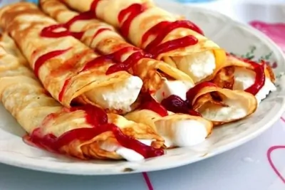 Нежные тонкие блинчики на молоке