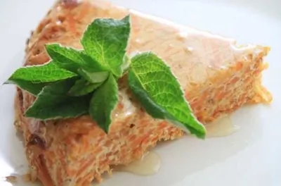 Морковная запеканка
