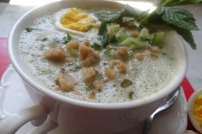 Огуречно-кефирный суп