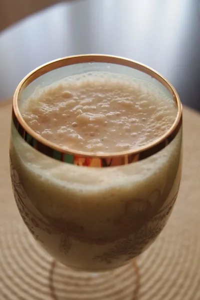 Яблочно-кефирный коктейль