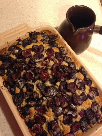 Венгерский черешневый пирог