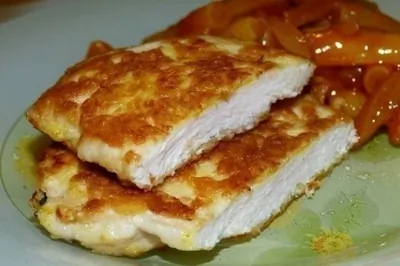 Куриные отбивные с хрустящей сырной корочкой