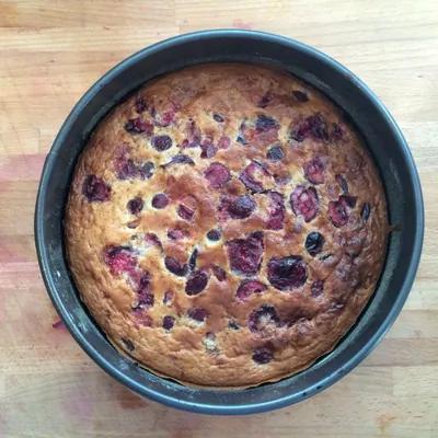 Клафути с черешней