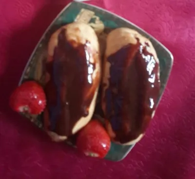 Эклеры с какао