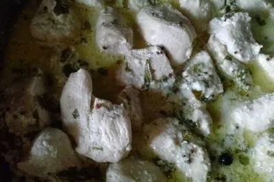 Курица летняя мятная