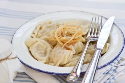 Вареники с картошкой по одесски