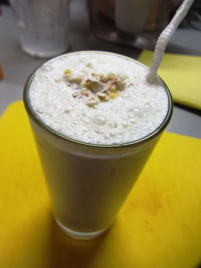 Яблочно-овсяный смузи на завтрак