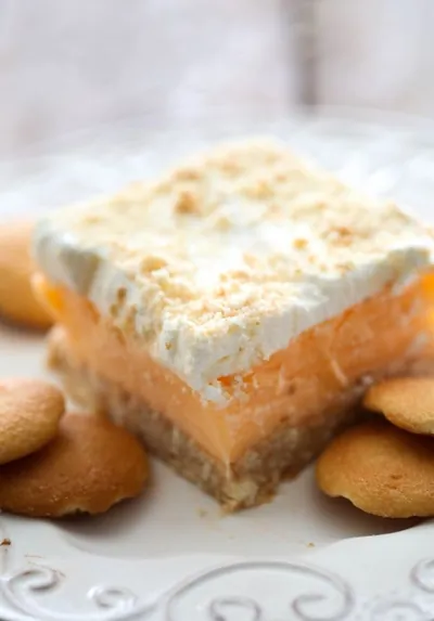 Легкий десерт с шербетом