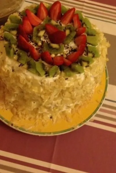 Арбузный торт