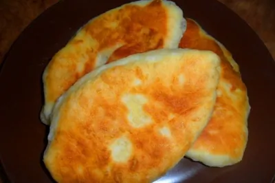 Пирожки с картофелем на квасе