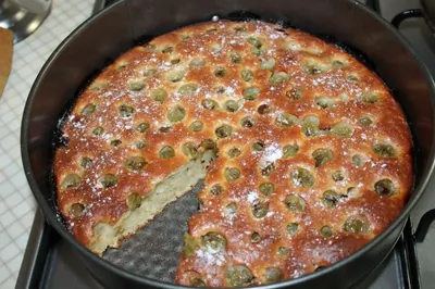 Пирог с крыжовником (Ciasto z agrestem)