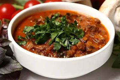 Солянка по абхазски