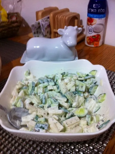 Освежающий кольраби-салат