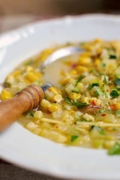 Мексиканский суп с цукини