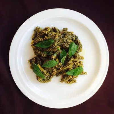 Фузилли с оливковым тапенадом