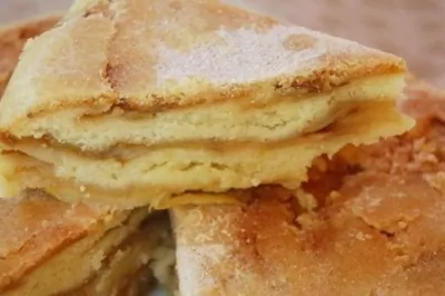 Яблочных пирог из сухих компонентов