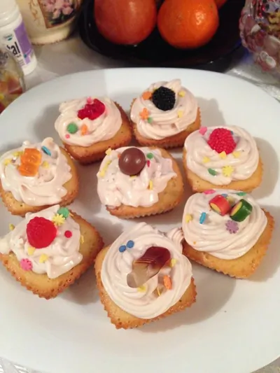 Творожный крем для торта и капкейков