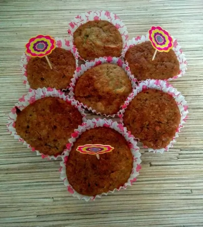 Маффины с бананами