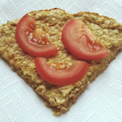 Пирог из тунца и овсянки