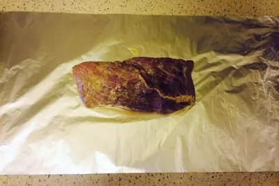 Ростбиф в медово-горчичном соусе