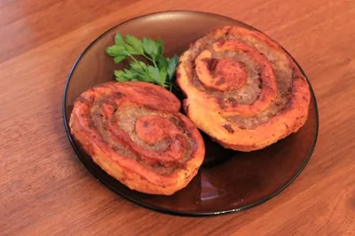 Шанежки с мясом