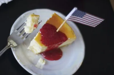 Чизкейк с маскарпоне и рикоттой на сливках