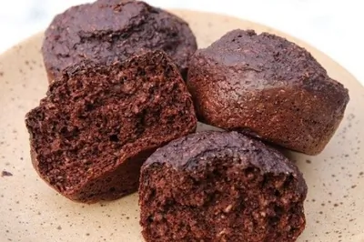 Быстрый протеиновый кекс с отрубями