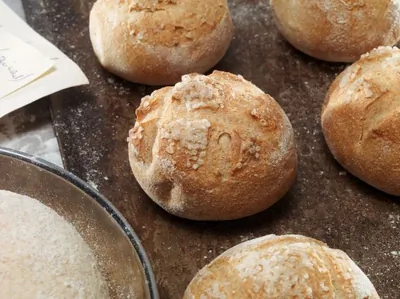 Пшенично-цельнозерновые булочки