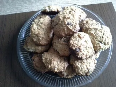 Овсяные печеньки с шоколадом