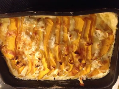 Гратен из тыквы