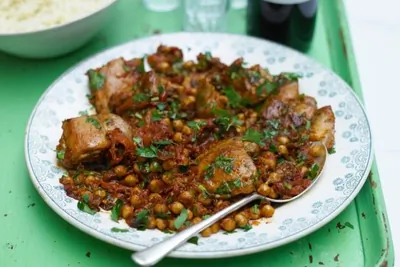 Рагу из индейки в испанском стиле