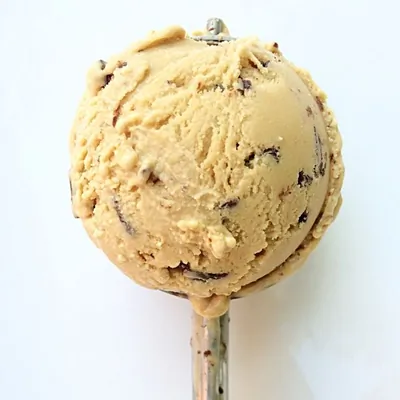 Мороженое с молотым цикорием и горьким шоколадом