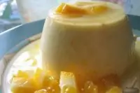 Панна-котта с апельсиновым соусом